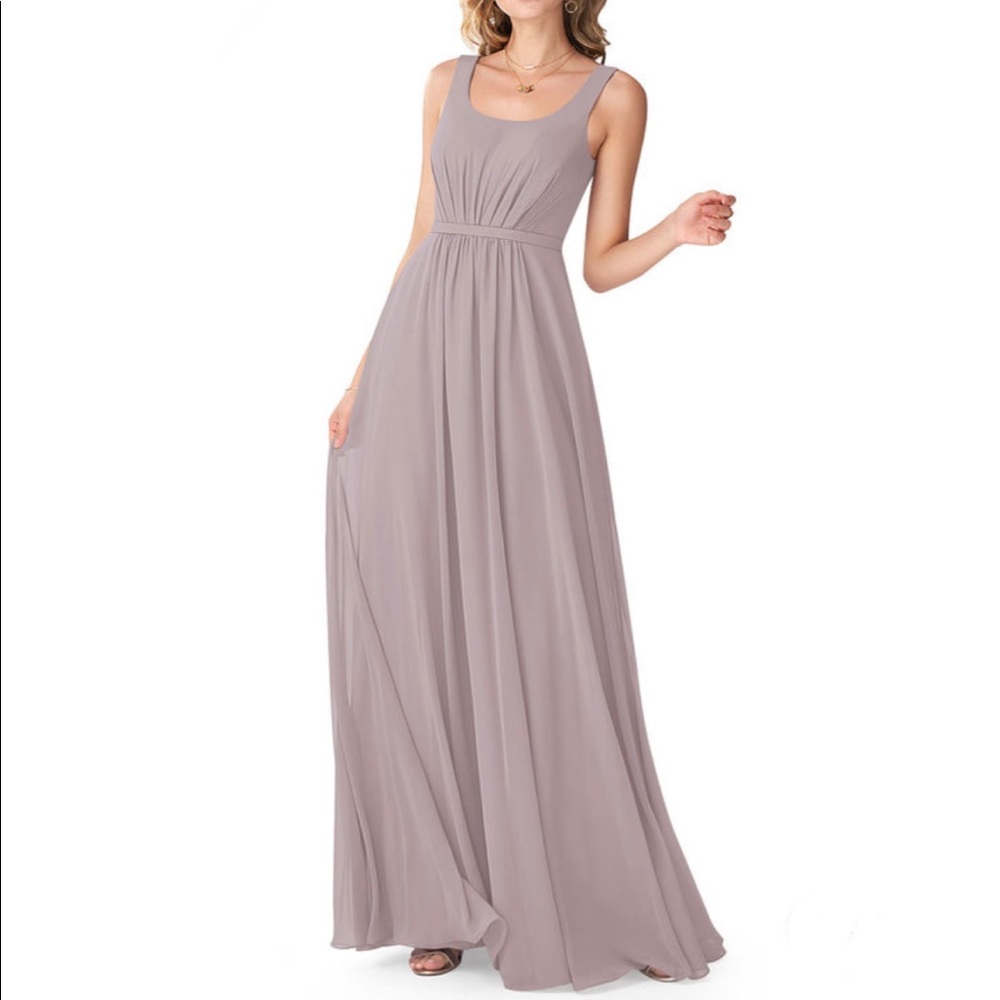Azazie Hunter Bridesmaids Dress in color Dusk // Size A2